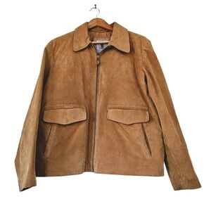 Men's Tan Suede Jacket